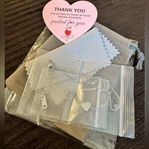 Silver Heart Pendant Necklace